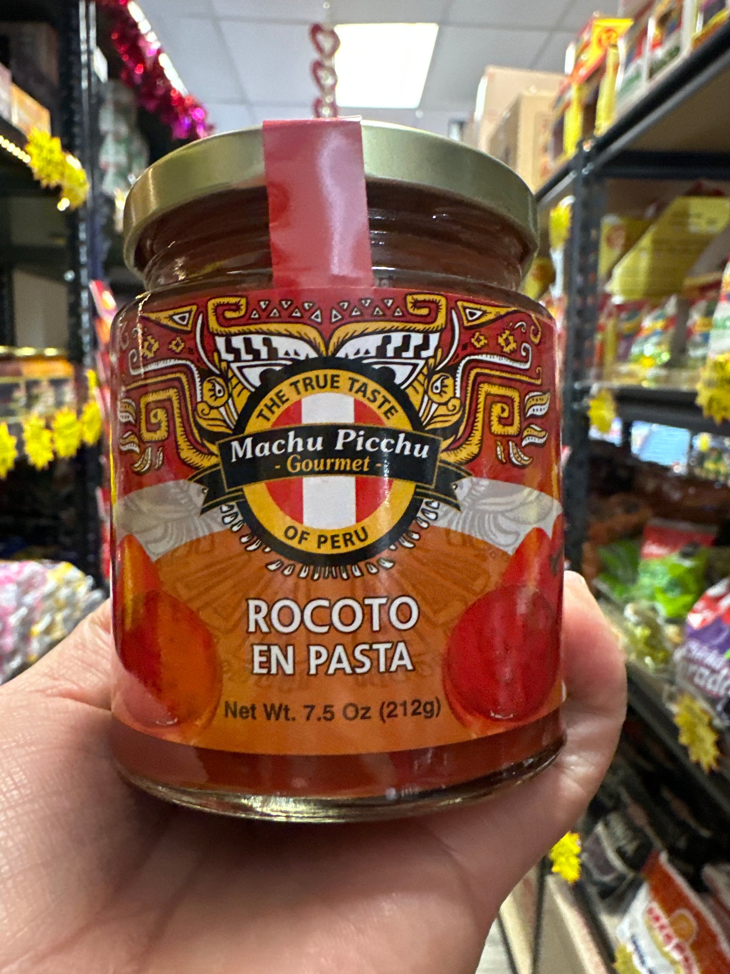 Rocoto en pasta “Machupicchu” (212 g)