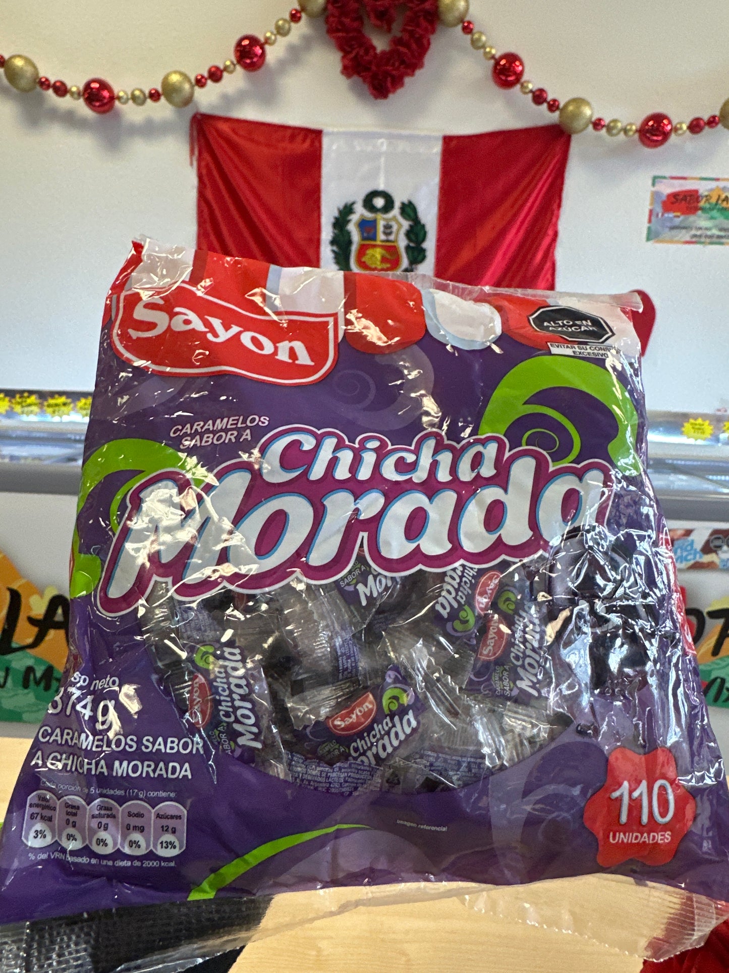Chicha Morada (374g)110 unidades “SAYON”