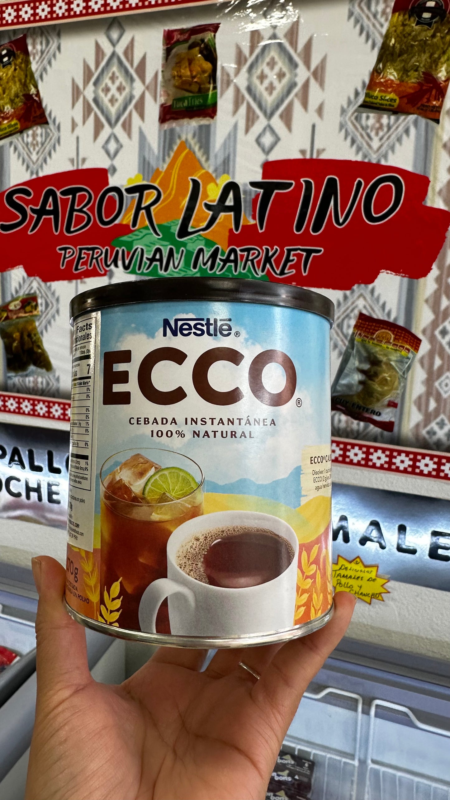 Ecco Cebada instantáneo (170g) “Ordena directo 📲 818-339-8192 (no compras por la web)”