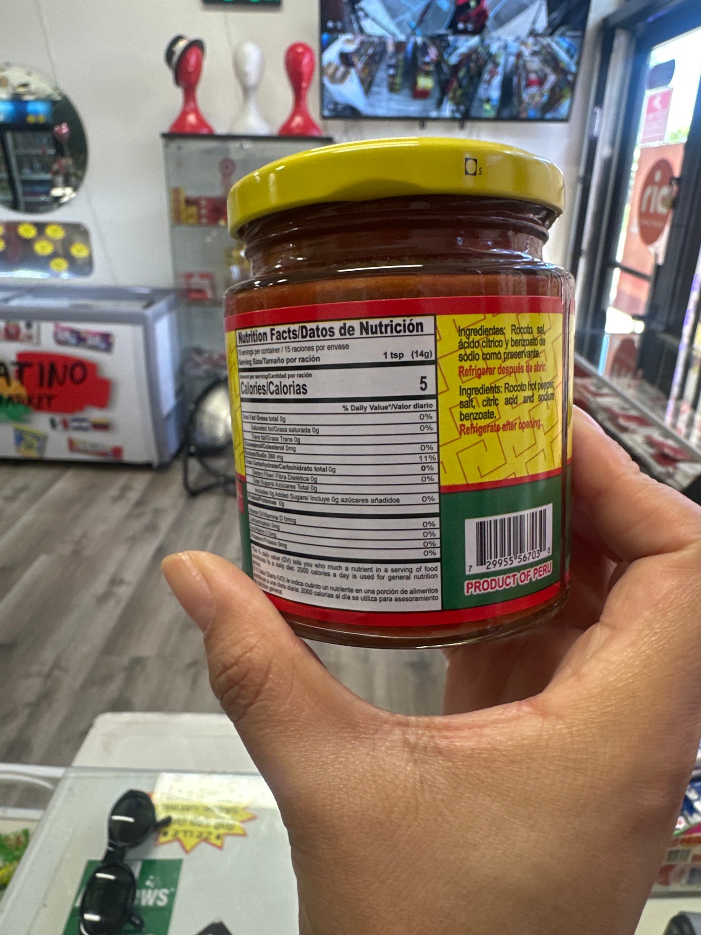 Aji rocoto (212.6g)Doña Isabel “Ordena directo 📲 818-339-8192 (no compras por la web)”