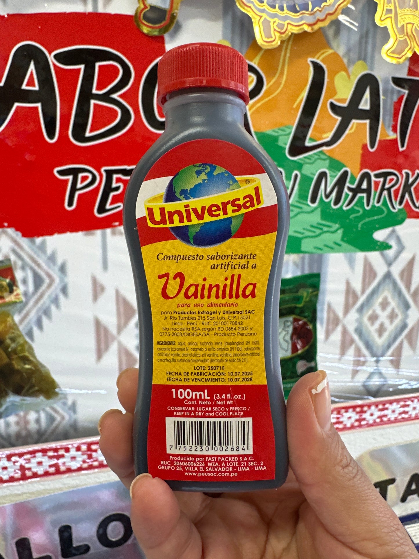 Esencia de Vainilla (100ml)"“Ordena directo 📲 818-339-8192 (no compras por la web)”