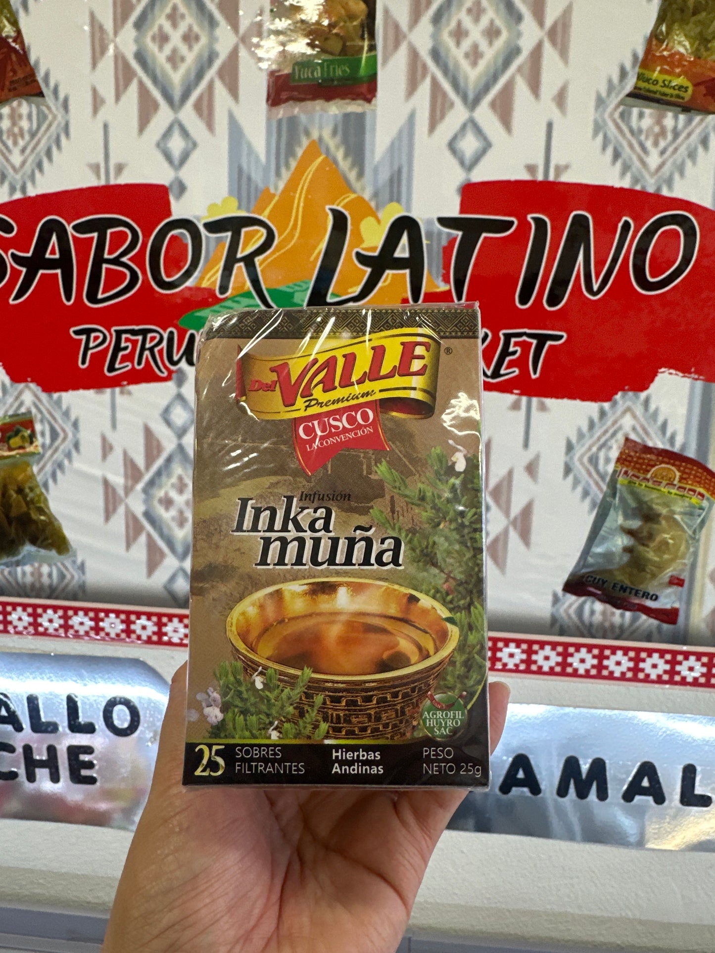 Inka Muña “El Valle” TeDigestivo (25g) “Ordena directo 📲 818-339-8192 (no compras por la web)”