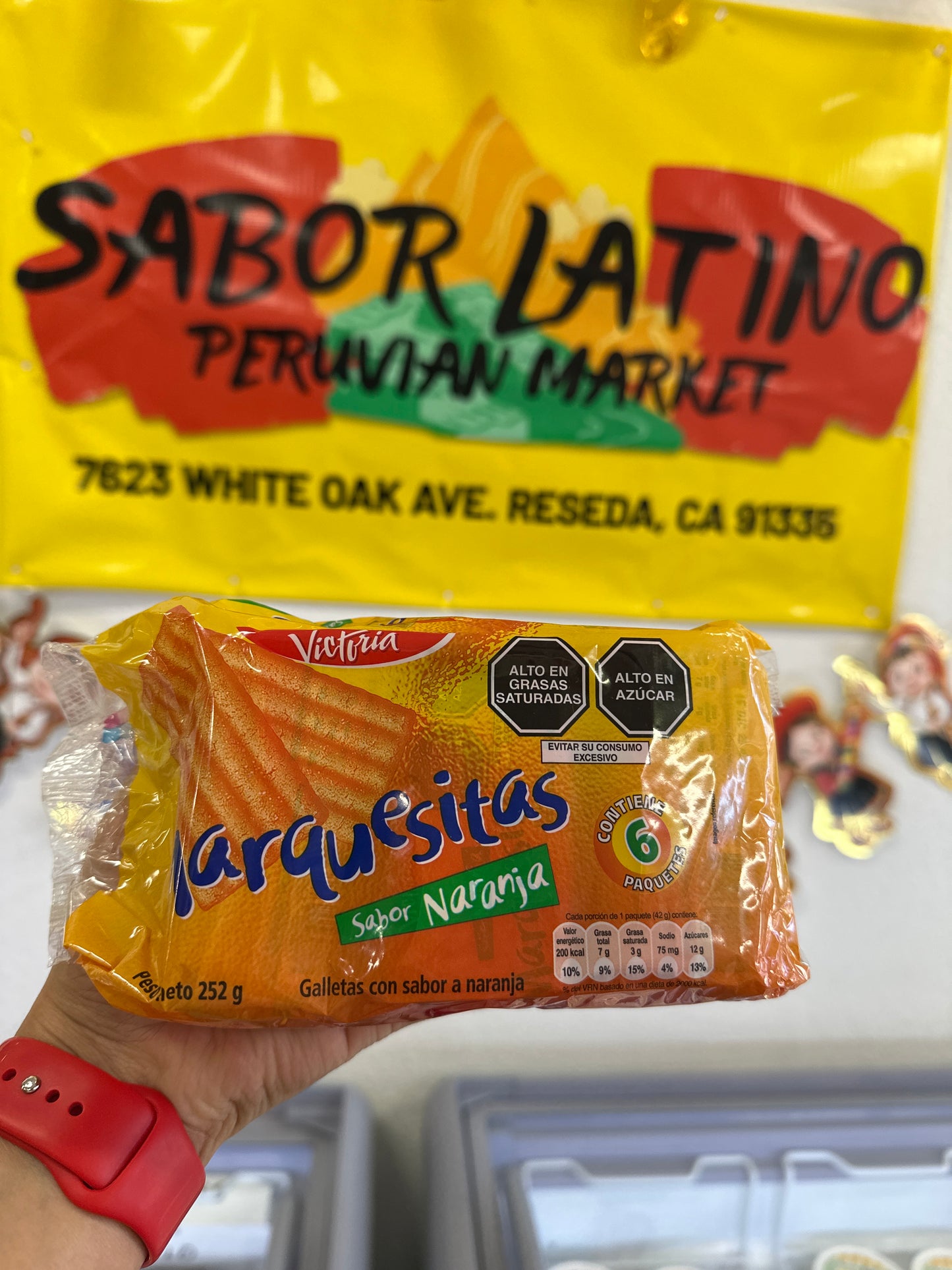 Marquersitas Sabor a Naranja (252g)