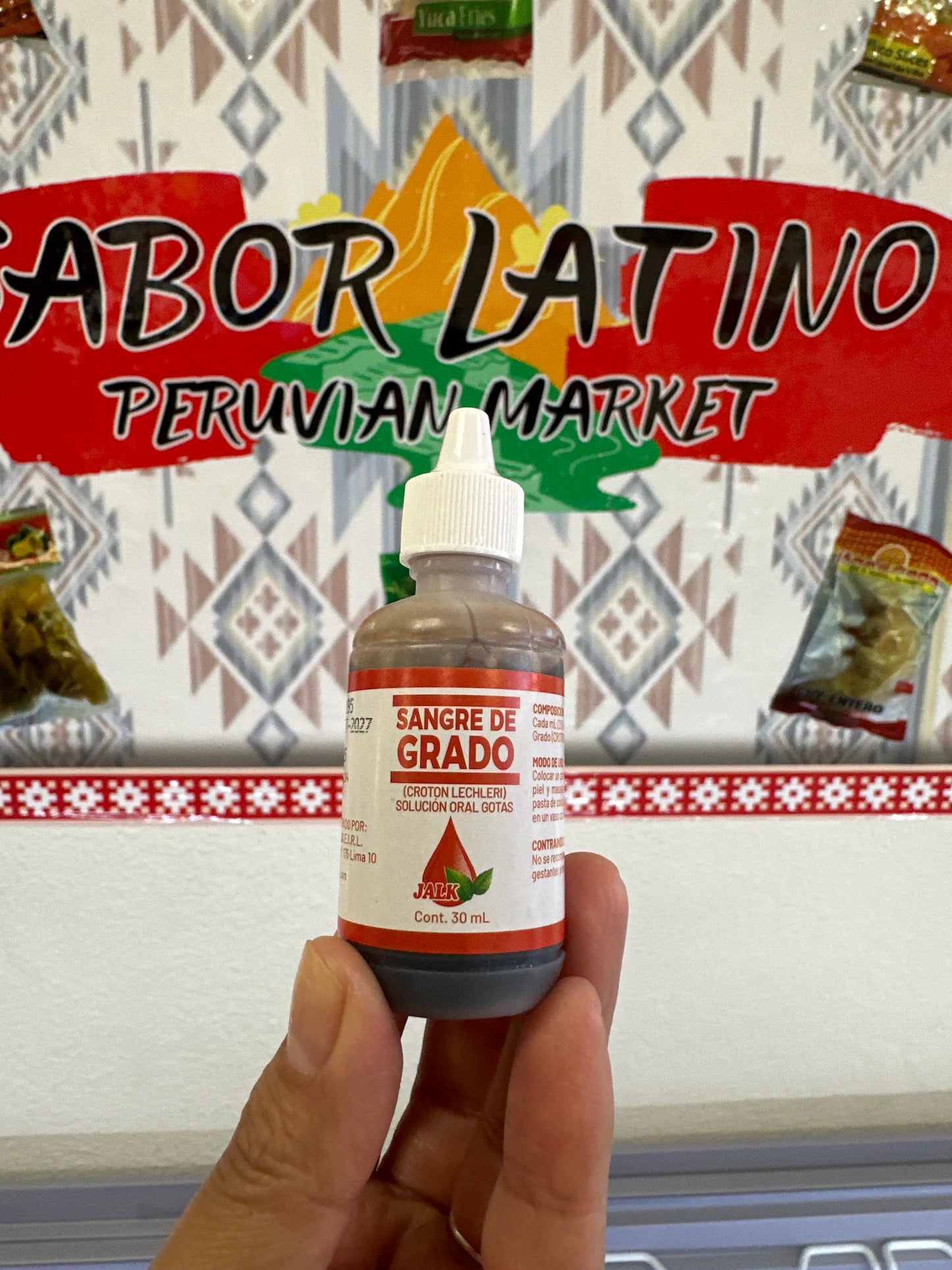 Sangre de Grado ( 30ml) “Ordena directo 📲 818-339-8192 (no compras por la web)”
