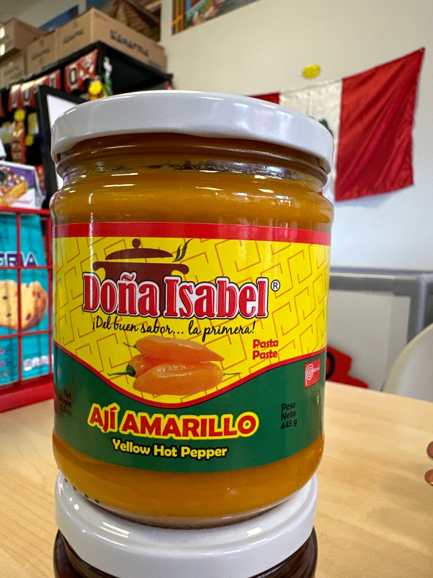 DOÑA ISABEL AJI AMARILLO 445g Yellow Pepper
