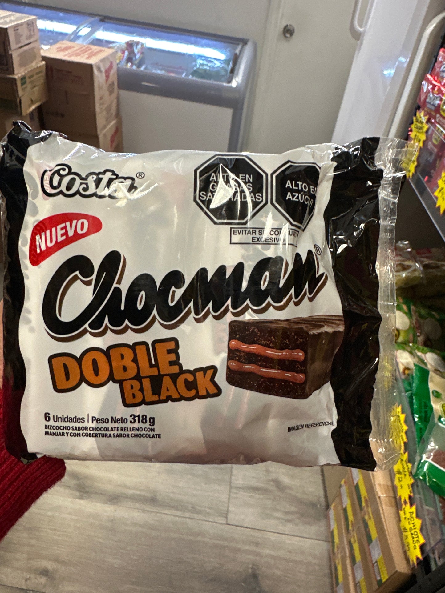 CHOCMAN DOBLE CHOCOLATE ((318g)