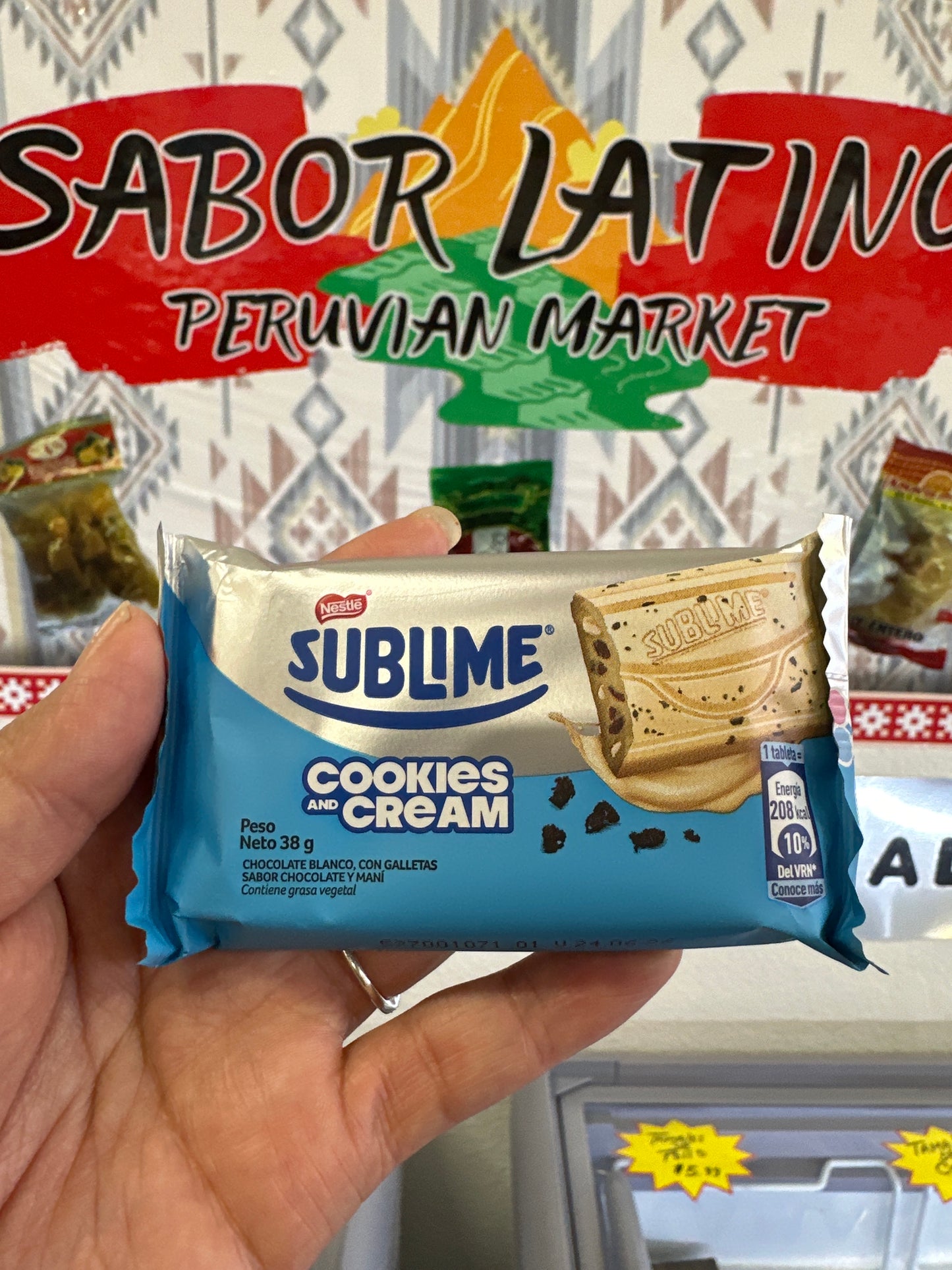 Sublime Cookies & Cream (38g) “Ordena directo 📲 818-339-8192 (no compras por la web)”