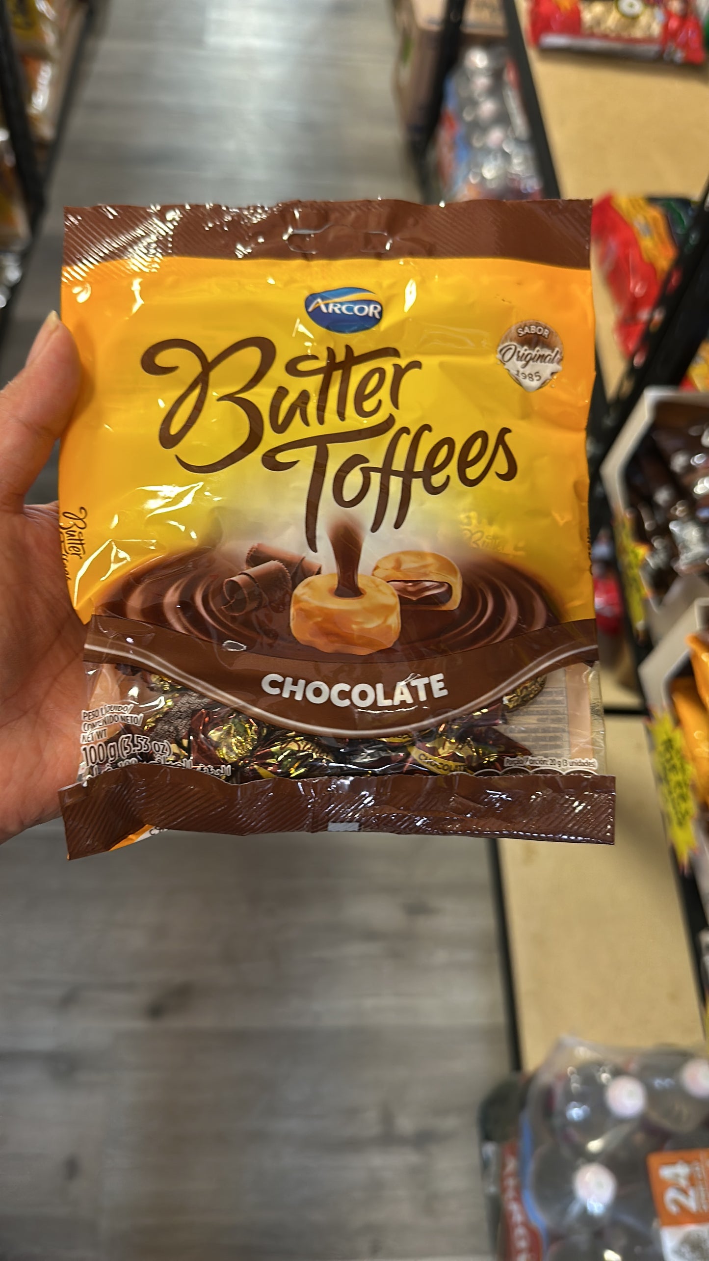 Butter Toffess Chocolate (100g) Arcor