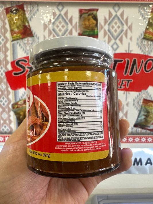 Aji Mirasol (227g) The Peru Chef "ESTE CATALAGO ES SOLO PARA VER LOS PRODUCTOS NO COMPRAR"