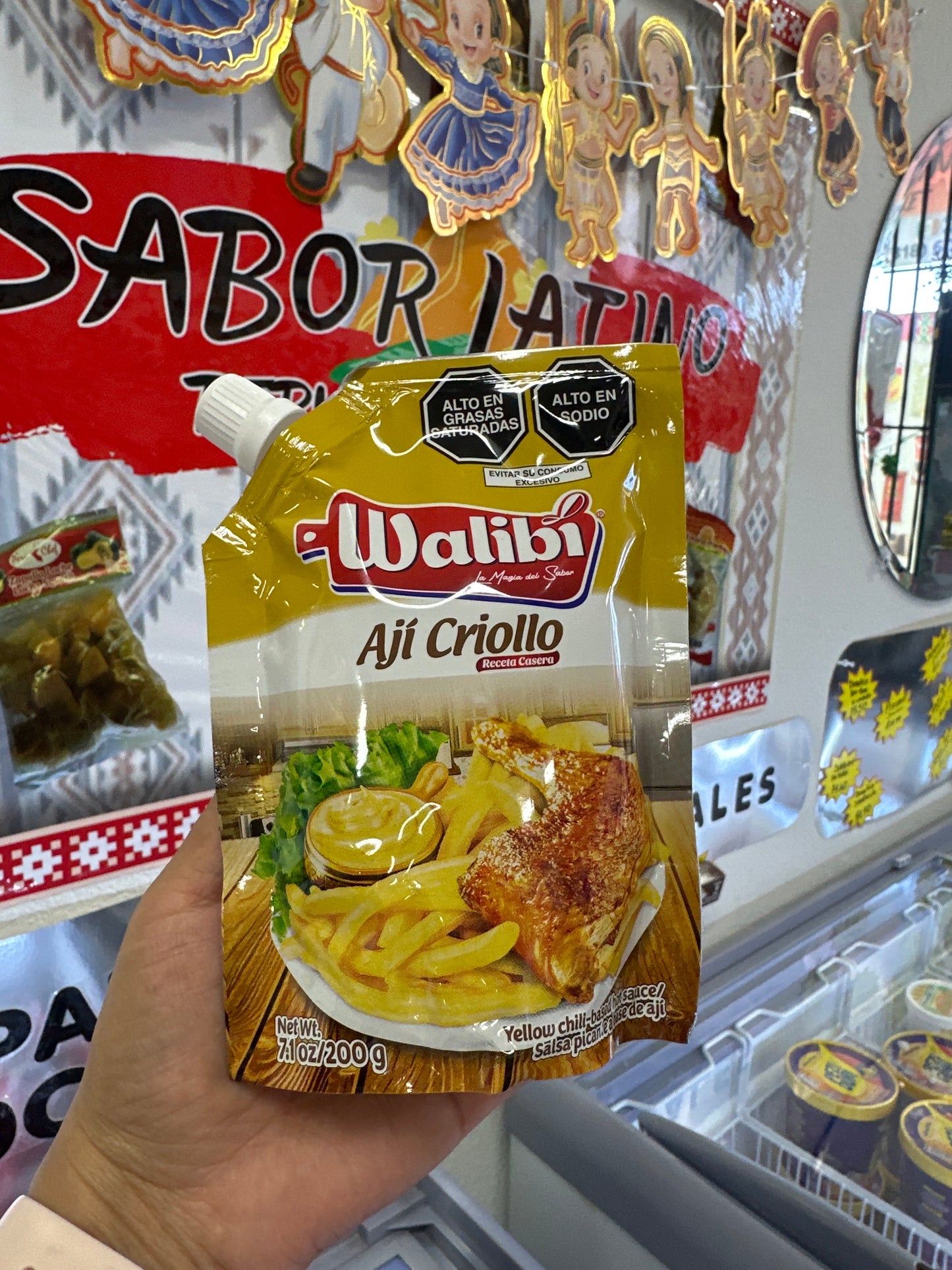 Walibi Aji Criollo (200g) “Ordena directo 📲 818-339-8192 (no compras por la web)”