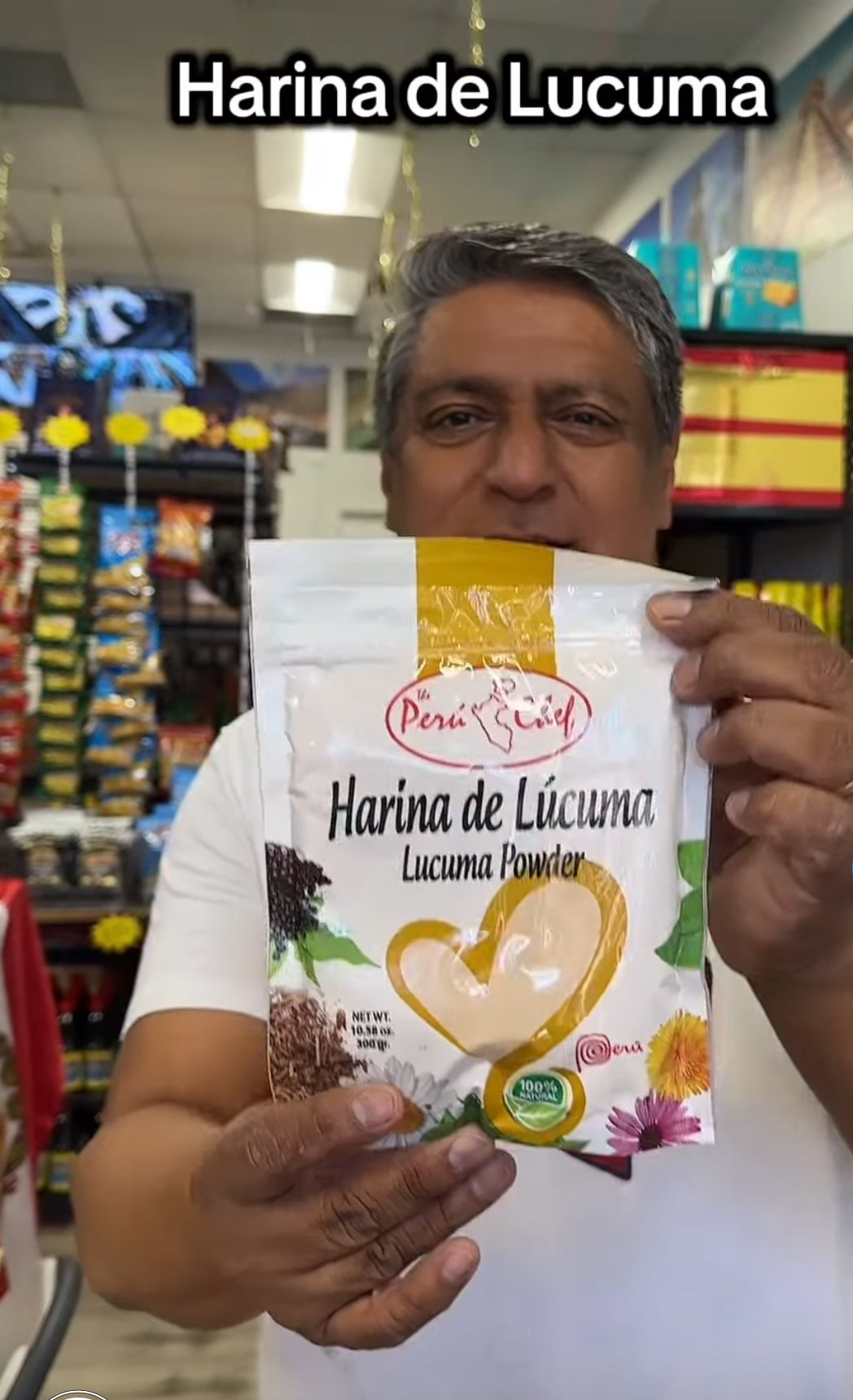 Harina de Lucuma (300gr) Ordena directo 📲 818-339-8192 (no compras por la página)”