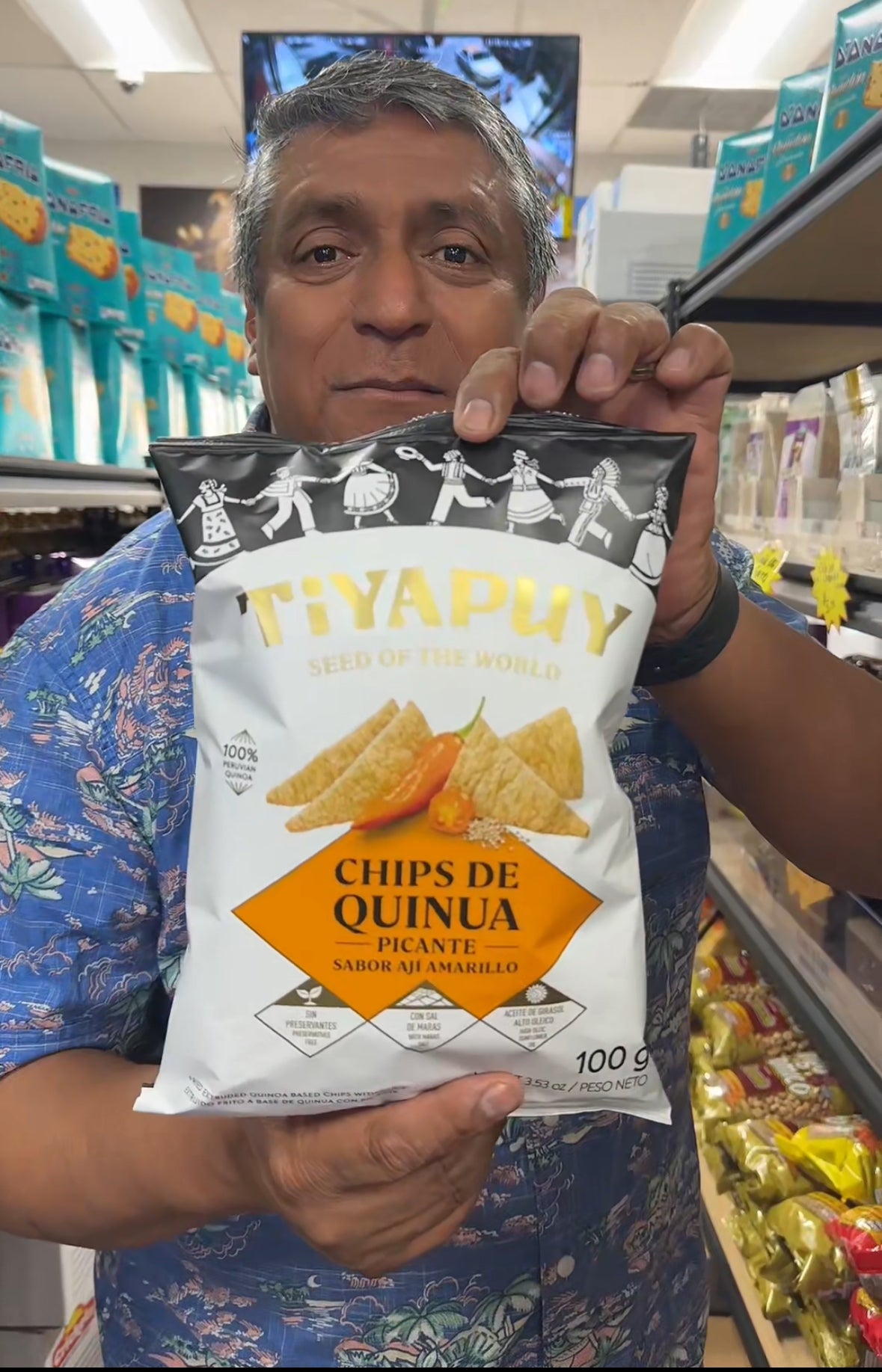 Tiyapuy chips de Quinua (100g) "“Ordena directo 📲 818-339-8192 (no se compra por la página)”