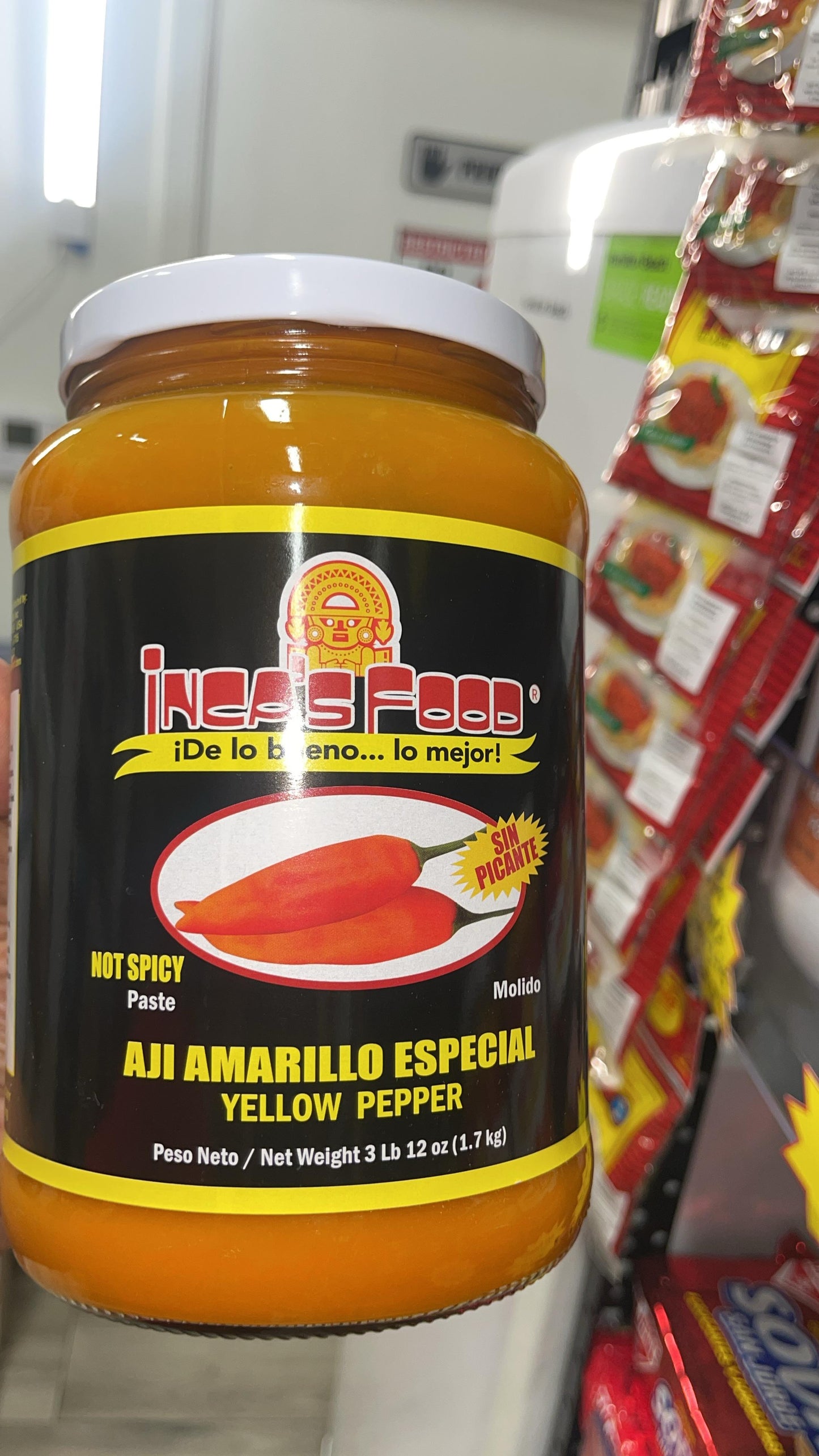 Incas Food Aji Amarillo “SIN PICANTE” 3L (1.7kg)
