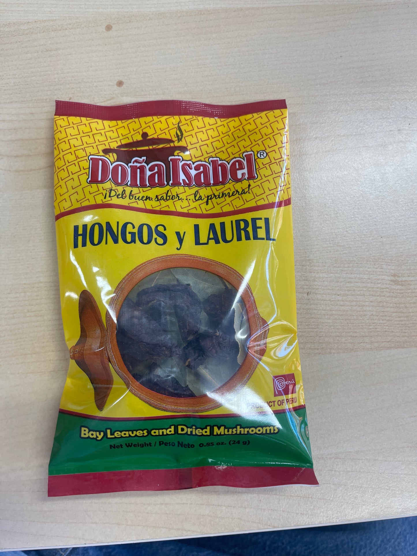 Hongos y laurel “Doña Isabel” (24g)