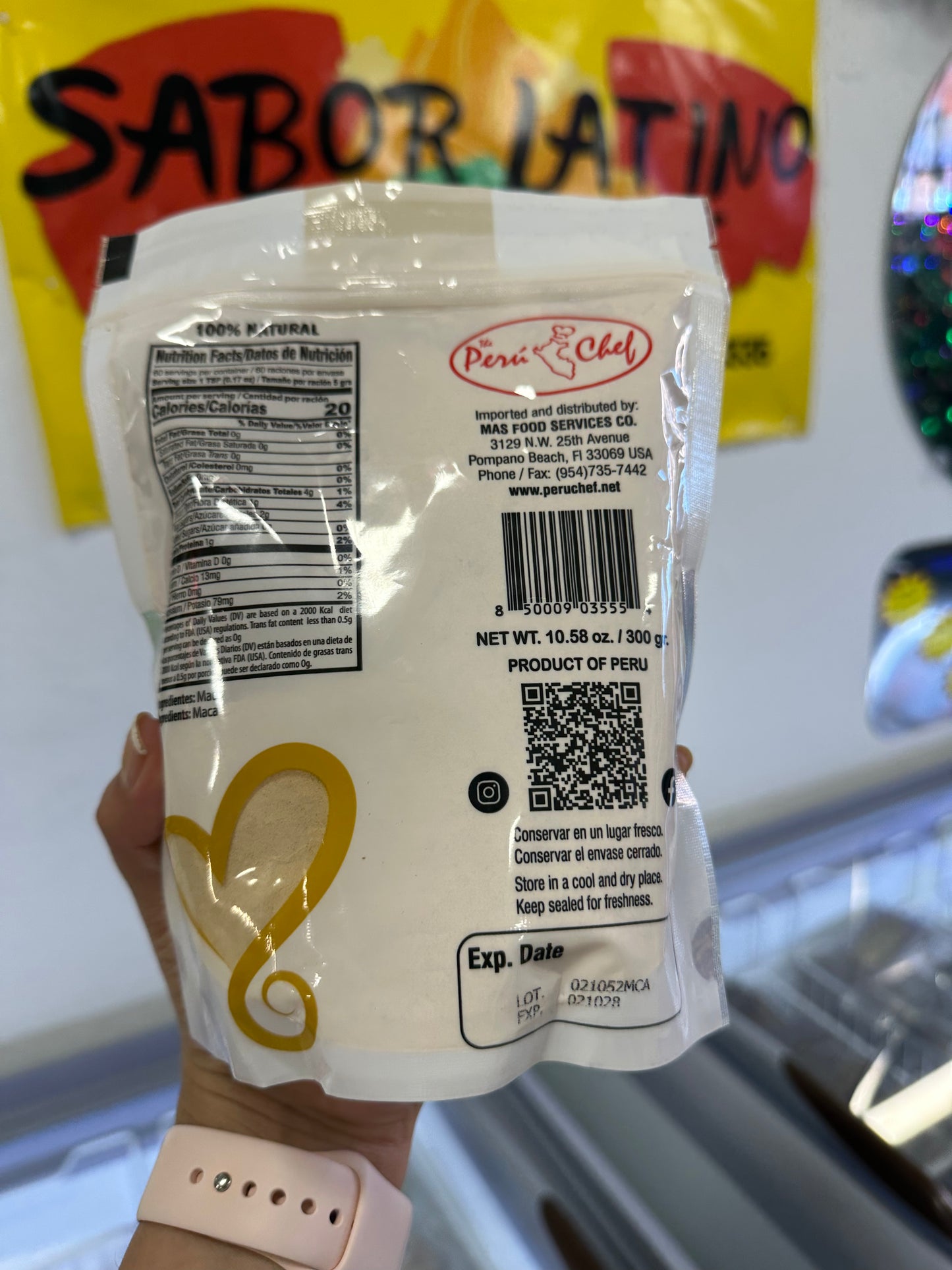 Harina de Maca “The Peru Chef” (300g)