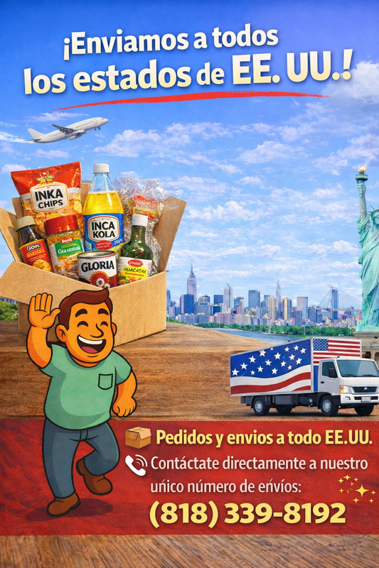 A TODO LOS ESTADOS DE EEUU 🇺🇸