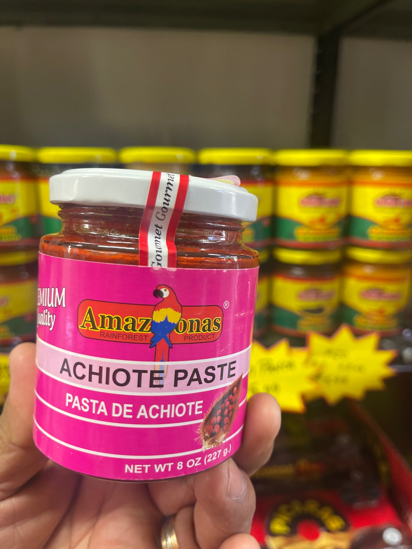 Achiote Pasta (227g) “AMAzonas” “Ordena directo 📲 818-339-8192 (no compras por la web)”