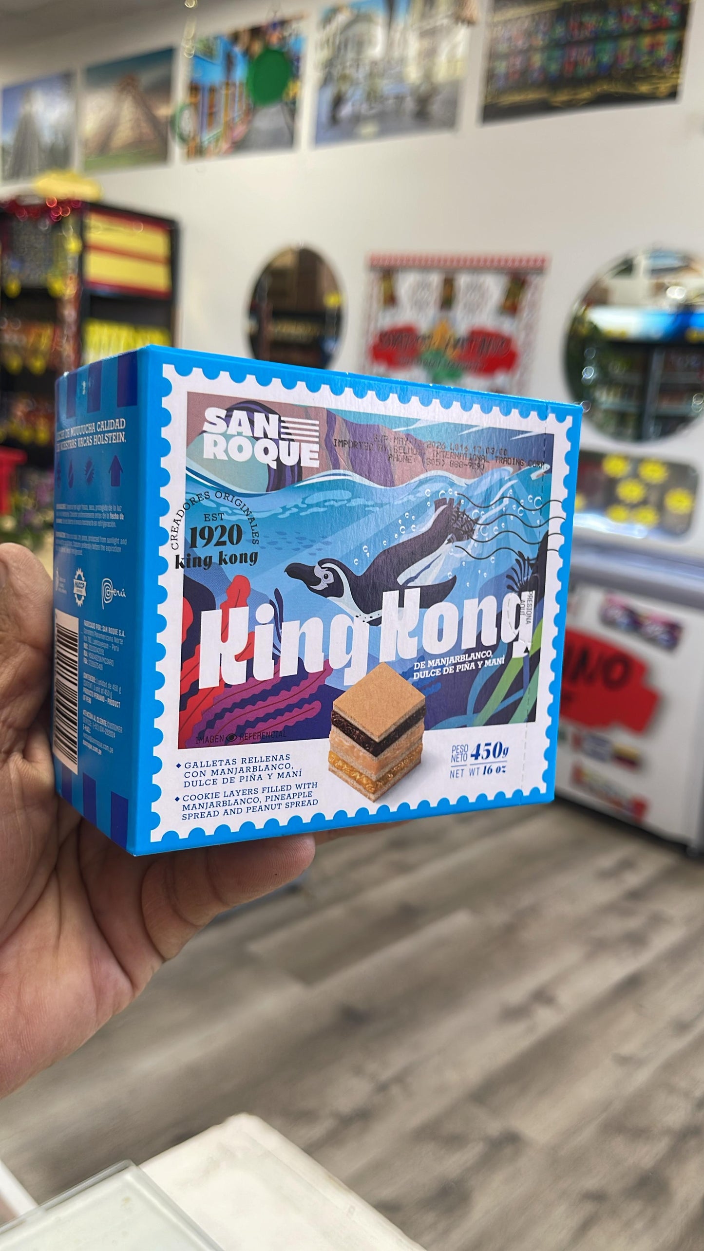 King Kong de Manjar Blanco dulce de Piña y Mani (450g) “Ordena directo 📲 818-339-8192 (no compras por la web)”