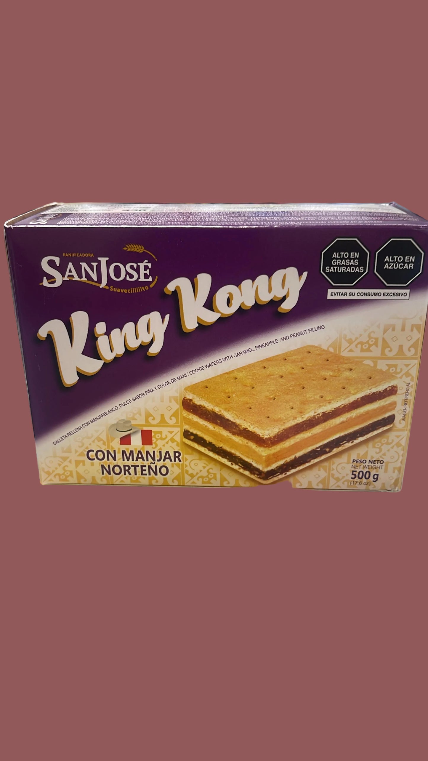 San Jose King Kong - 500g “Ordena directo 📲 818-339-8192 (no compras por la web)”