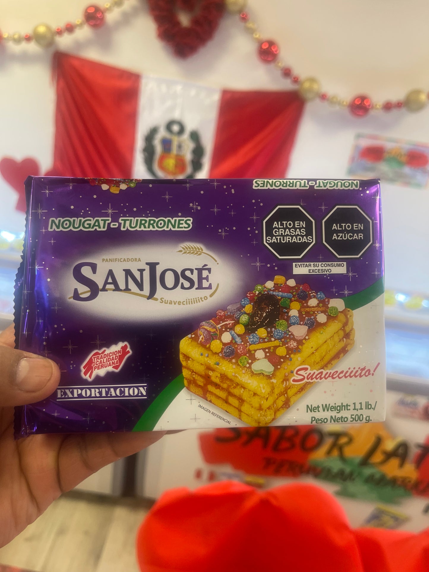 TURRÓN “SAN JOSÉ” (500 g) suavecitosssssss