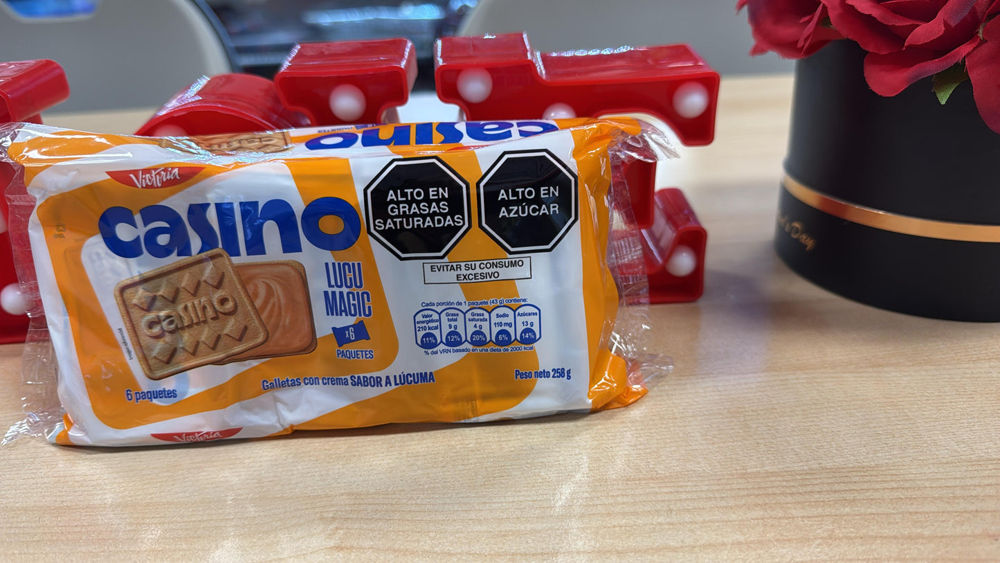 Casino Sabor a Lucuma (258 gr / 10.1 oz )| Peruvian Casino Lucuma Cookie