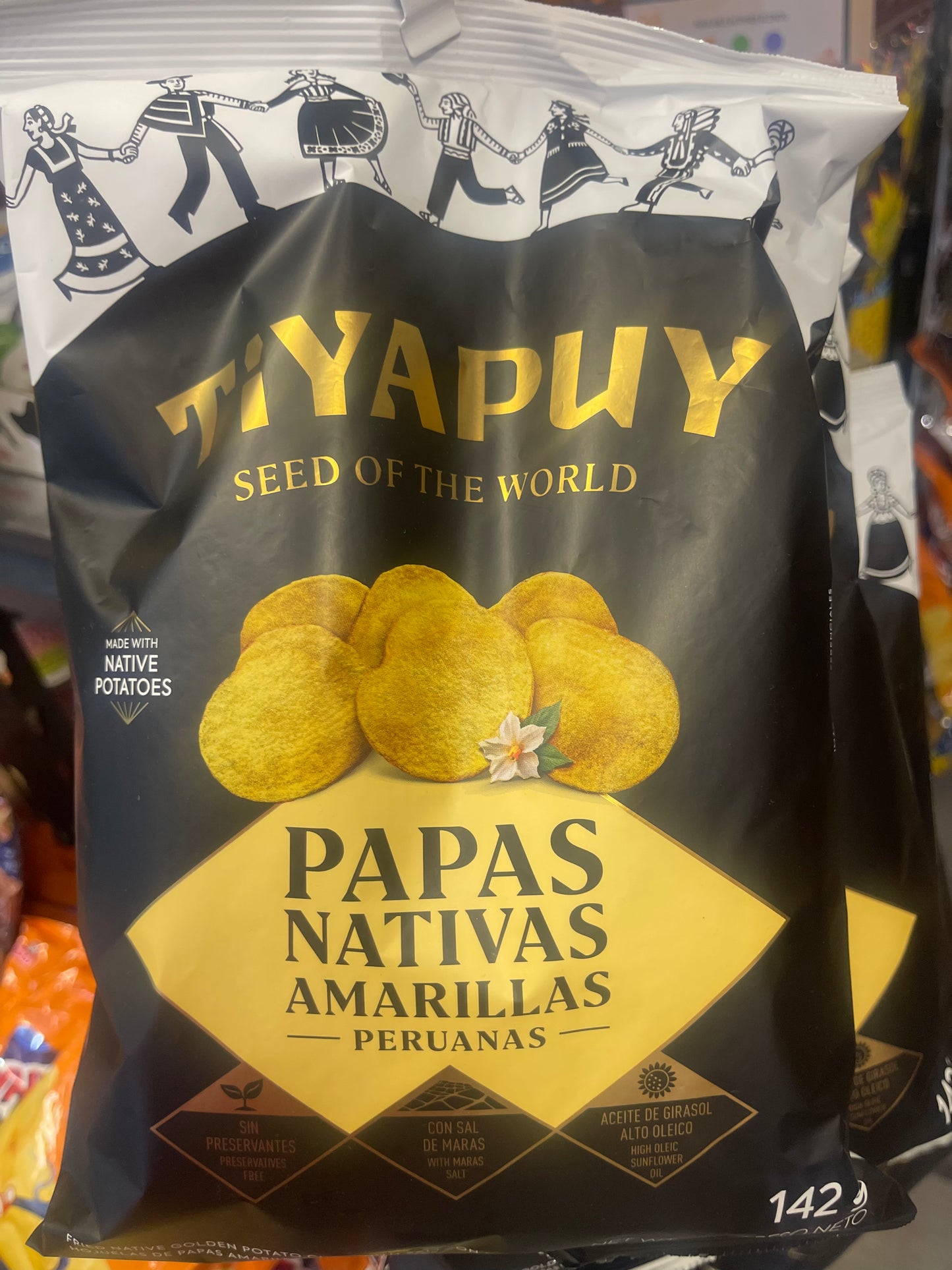 Tiyapuy papas nativas (142g)