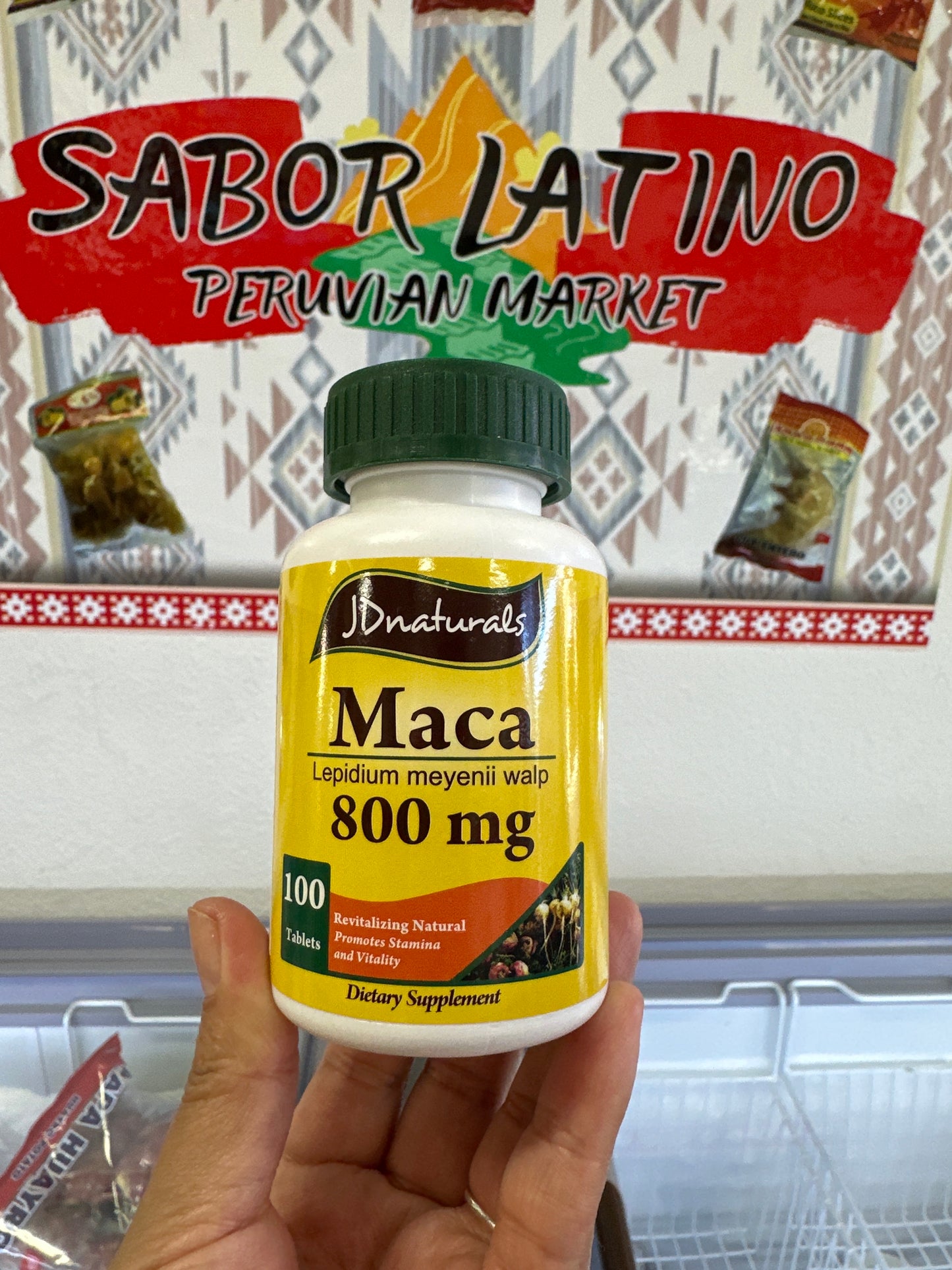 Maca Pastilla (800mg) “Ordena directo 📲 818-339-8192 (no compras por la web)”
