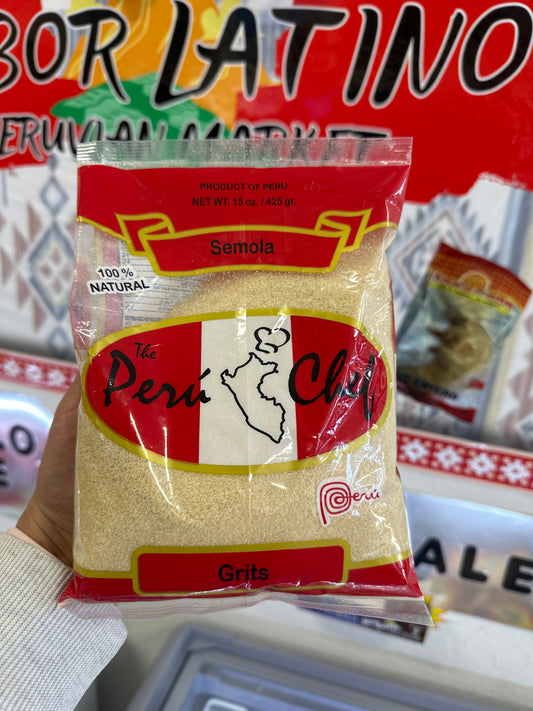 Semola The Peru chef (425g)100% “Ordena directo 📲 818-339-8192 (no compras por la web)”