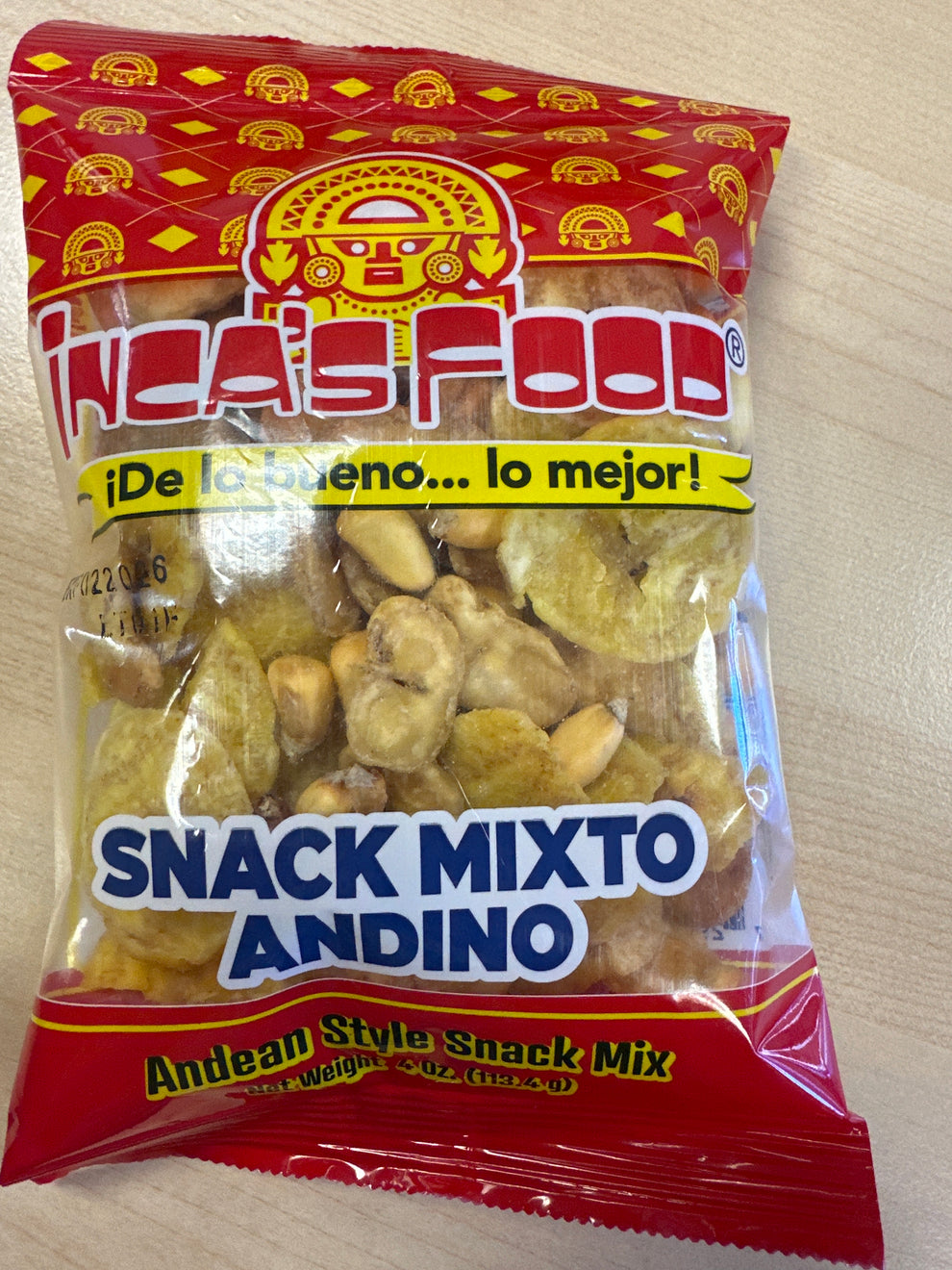 Inca’s Food, Snack Mixto Andino 4.0oz(113.4g) 