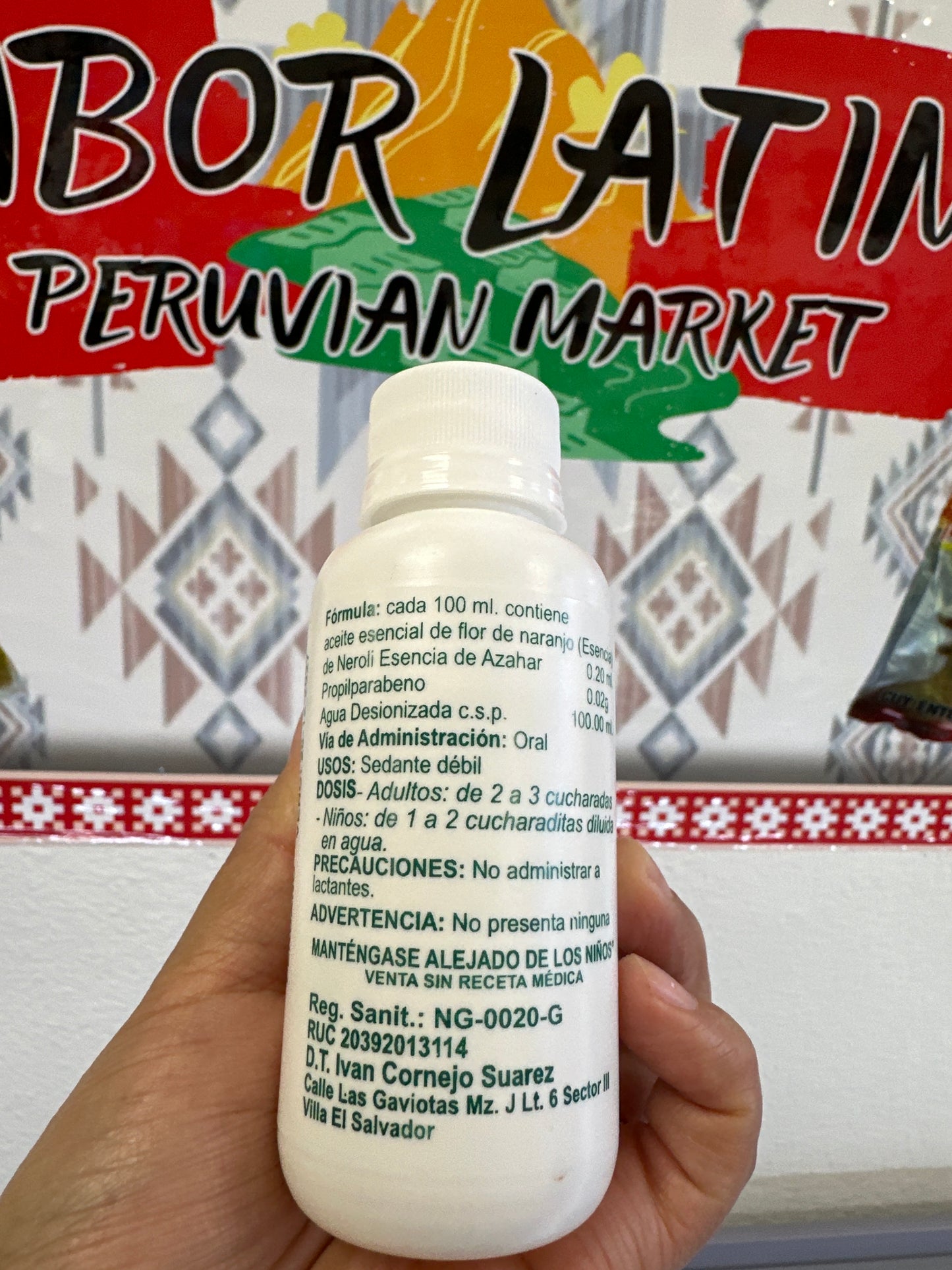 Agua de Azahar (120ml) “Ordena directo 📲 818-339-8192 (no compras por la web)”