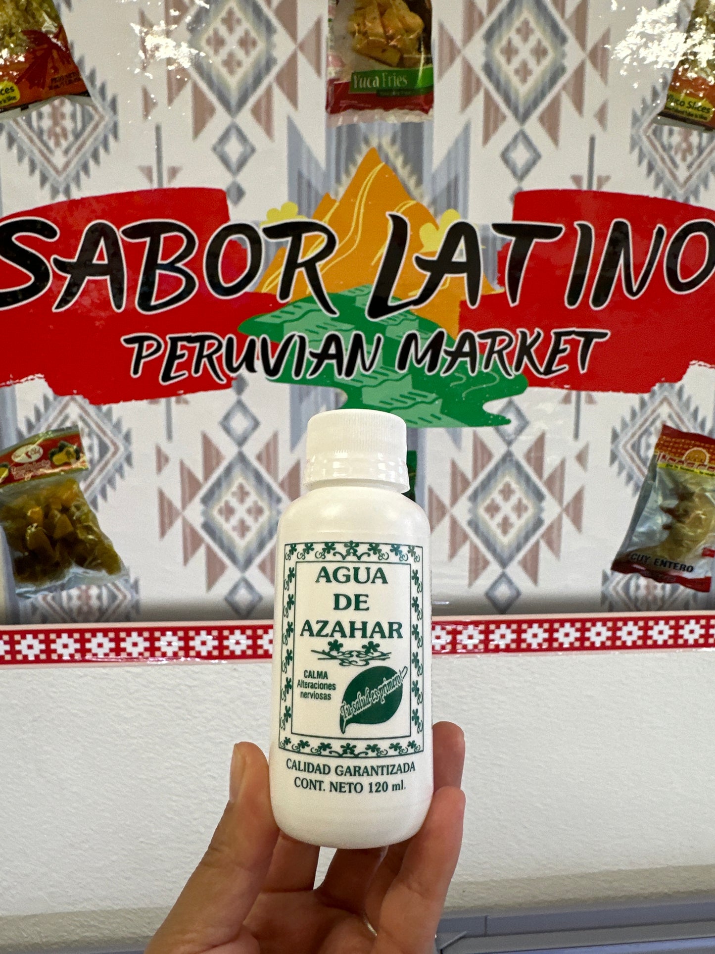 Agua de Azahar (120ml) “Ordena directo 📲 818-339-8192 (no compras por la web)”