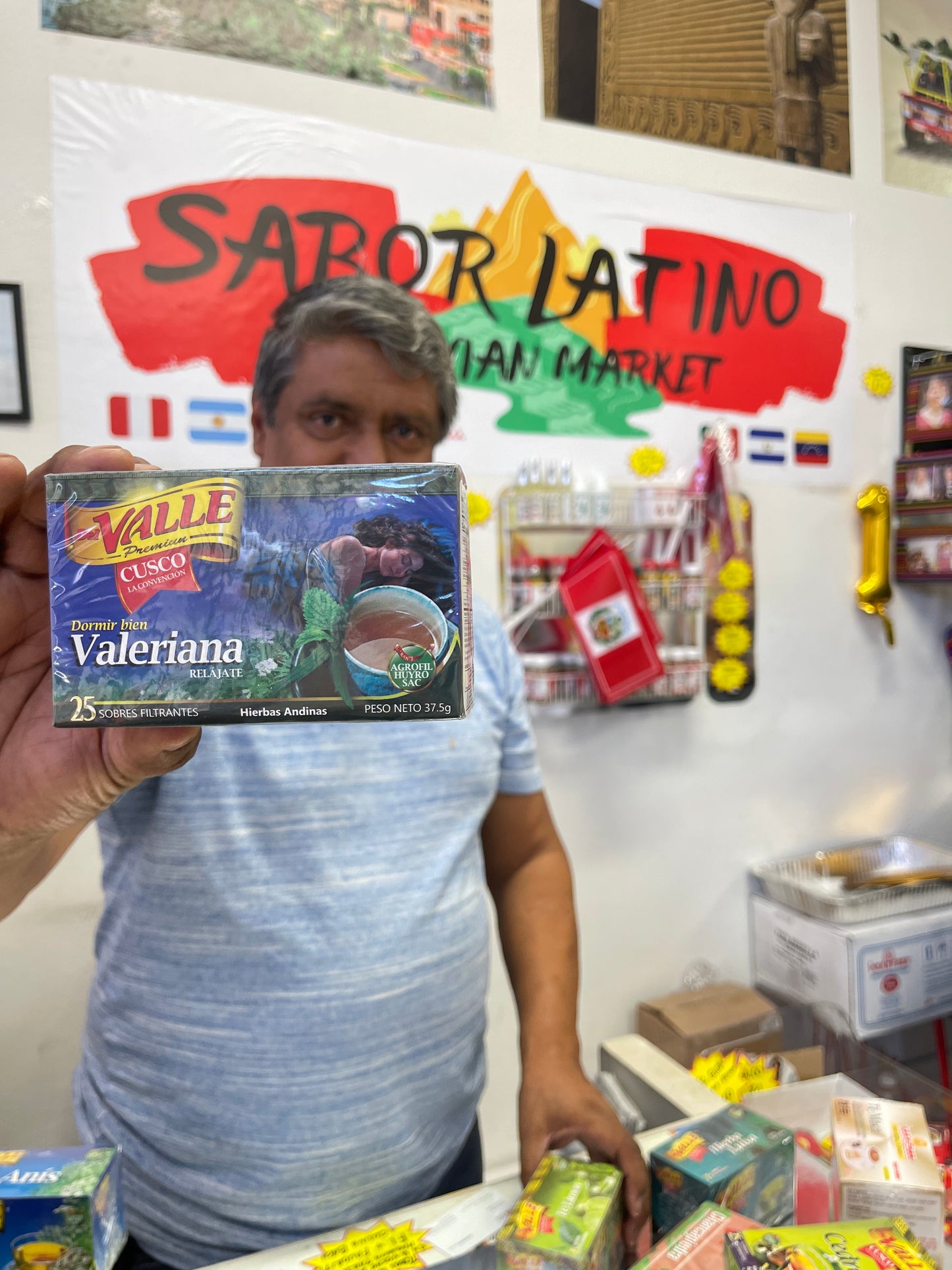 Té valeriana (25) bags “El Valle “