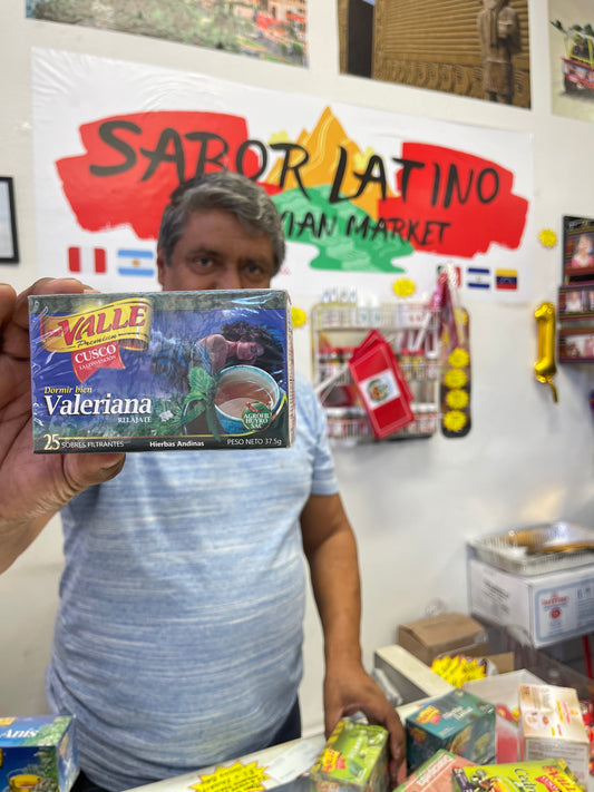 Té valeriana (25) bags “El Valle “
