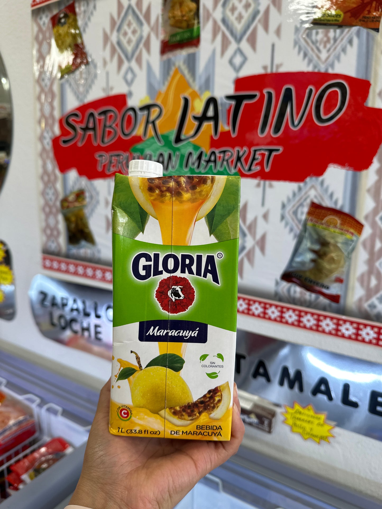 JUGO GLORIA DE MARACUYA, 1 litro “Ordena directo 📲 818-339-8192 (no compras por la web)”