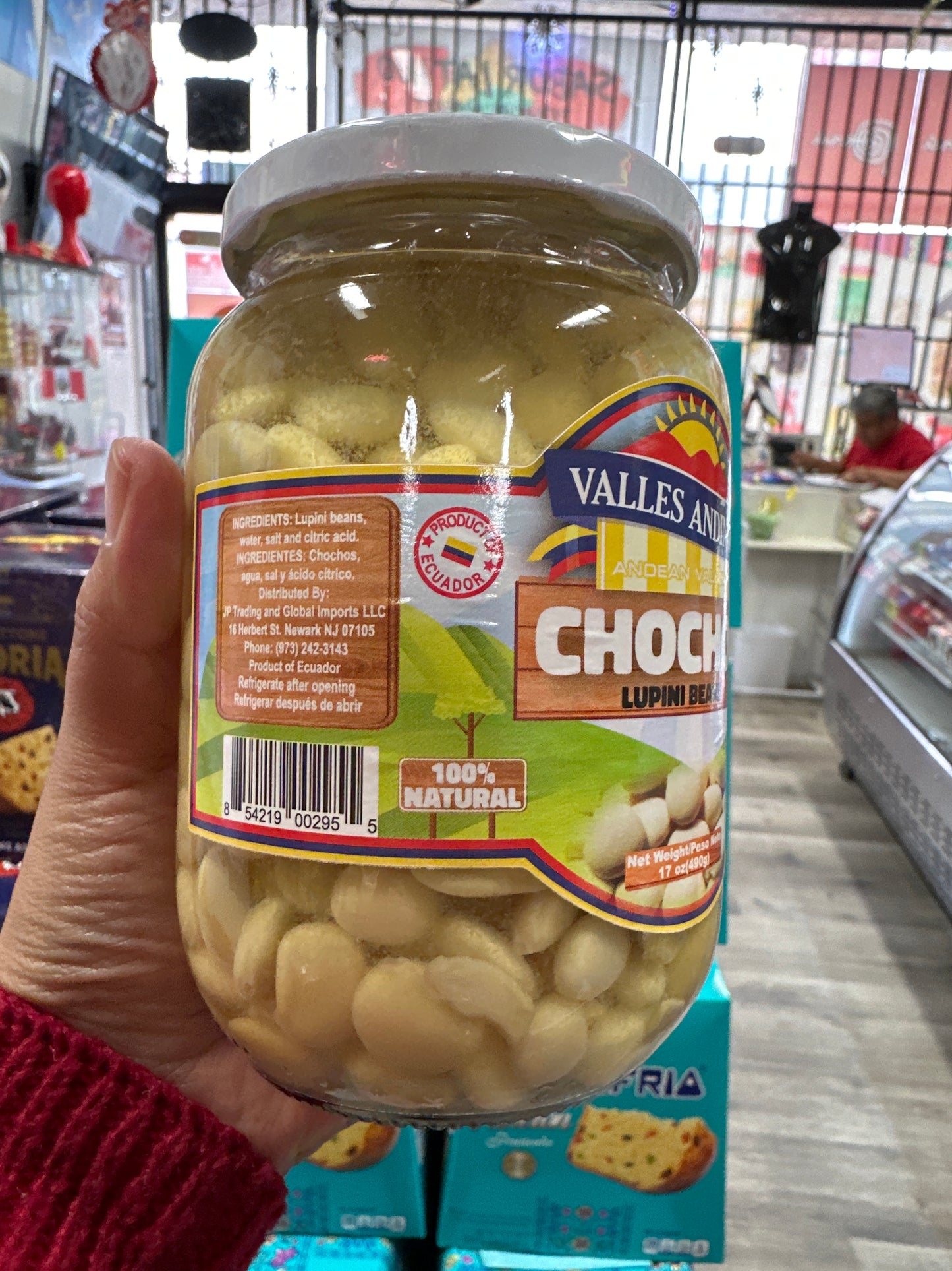Chochos Lupino beans “Valle Andinos”(490g)