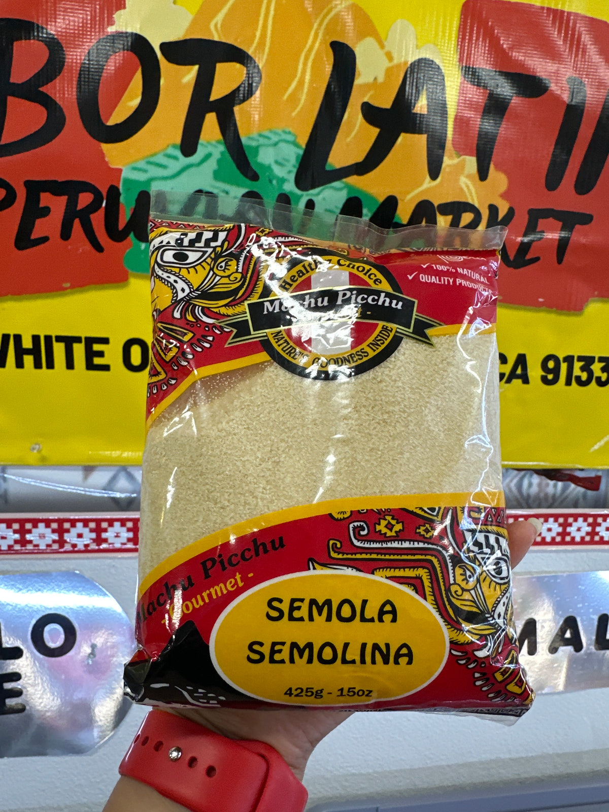 Semola(425g) Ordena directo 📲 818-339-8192 (no compras por la web)”