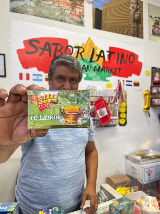 Té limón (25 bags) “El Valle”