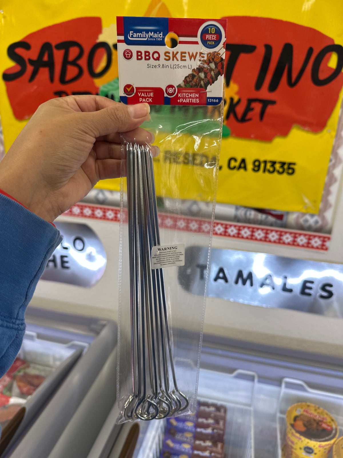 Palitos de Anticucho (12 unidades) Reusables