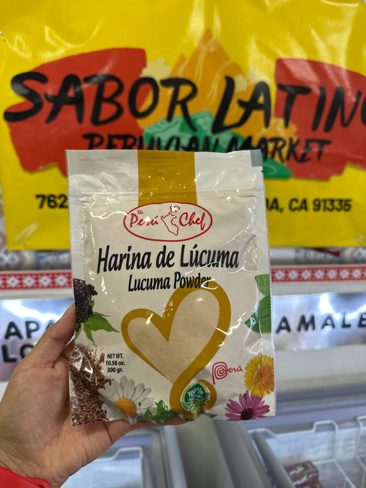 Harina de Lucuma (300gr) Ordena directo 📲 818-339-8192 (no compras por la página)”