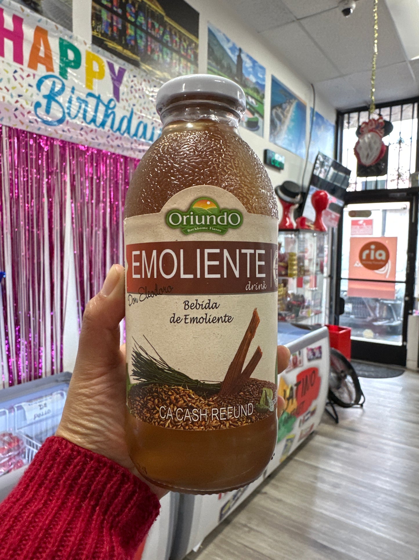Emoliente “bebida de emoliente “16 oz”