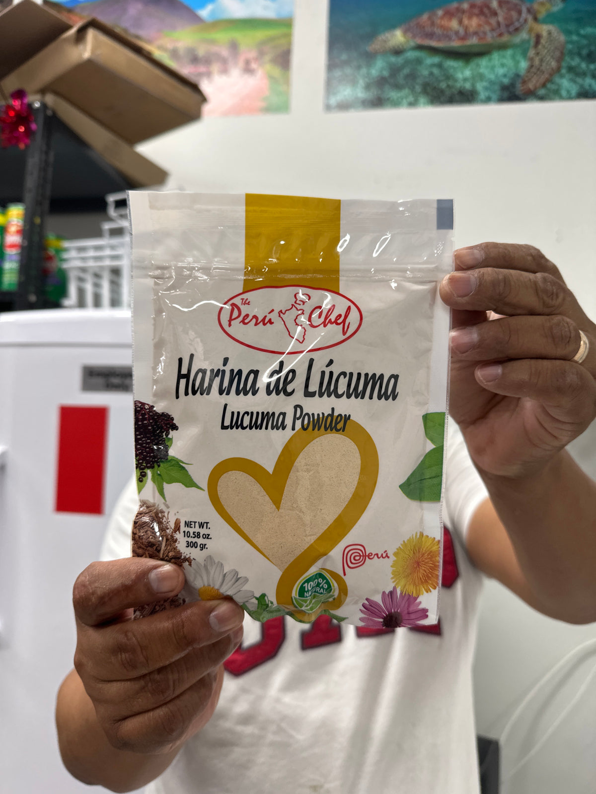 Harina de Lucuma (300gr) Ordena directo 📲 818-339-8192 (no compras por la página)”