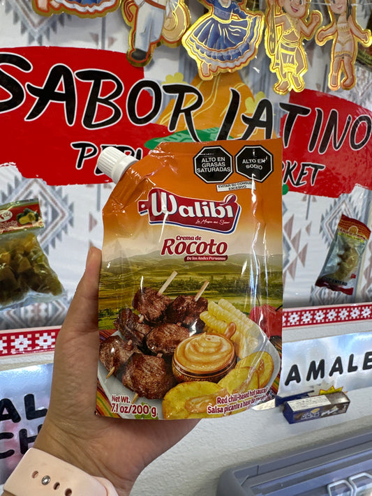 Walibi Crema de Rocoto (200g) “Ordena directo 📲 818-339-8192 (no compras por la web)”