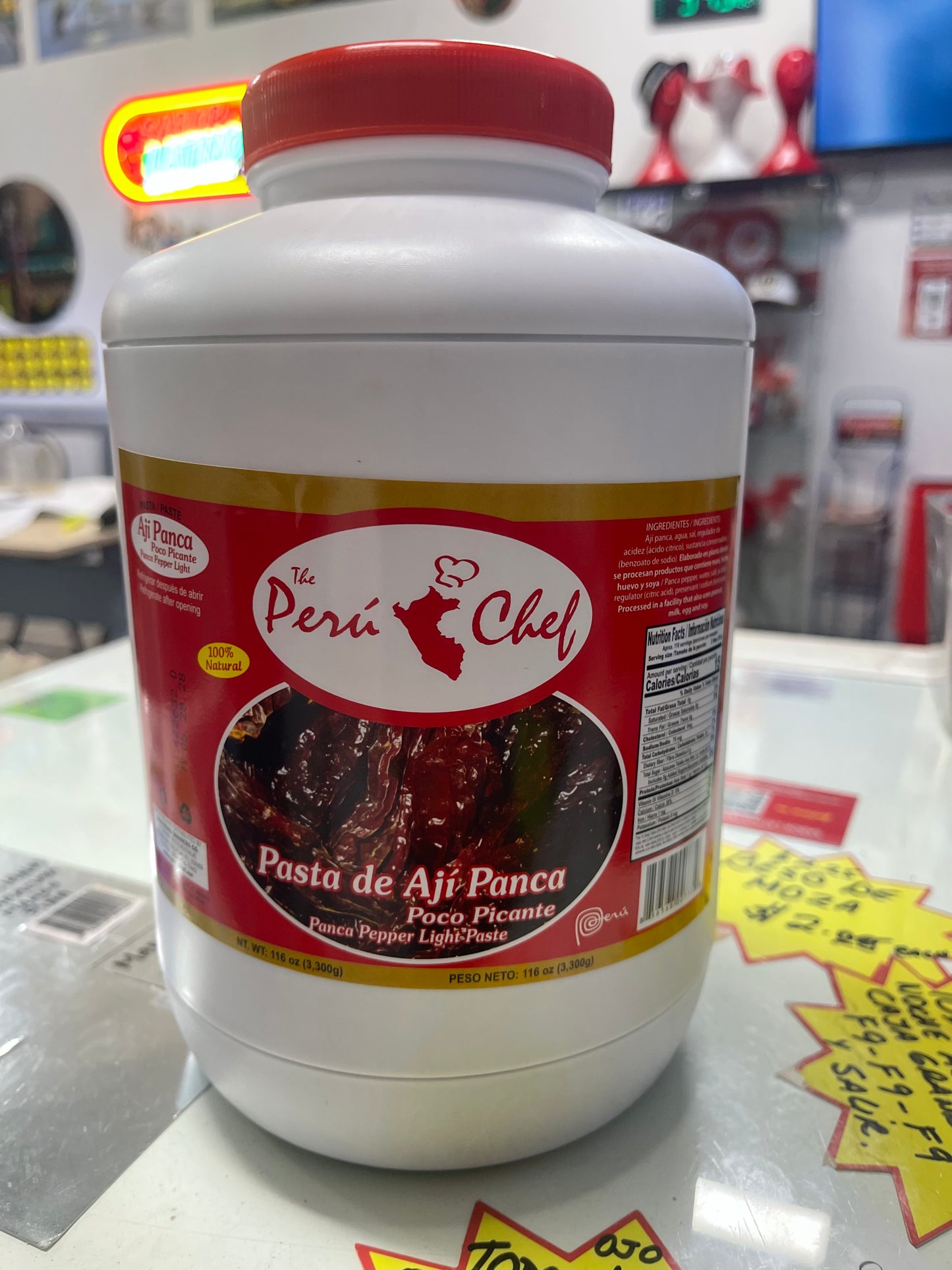 Aji Panca Gourmet 116oz ( 3.300g)”Machupicchu “