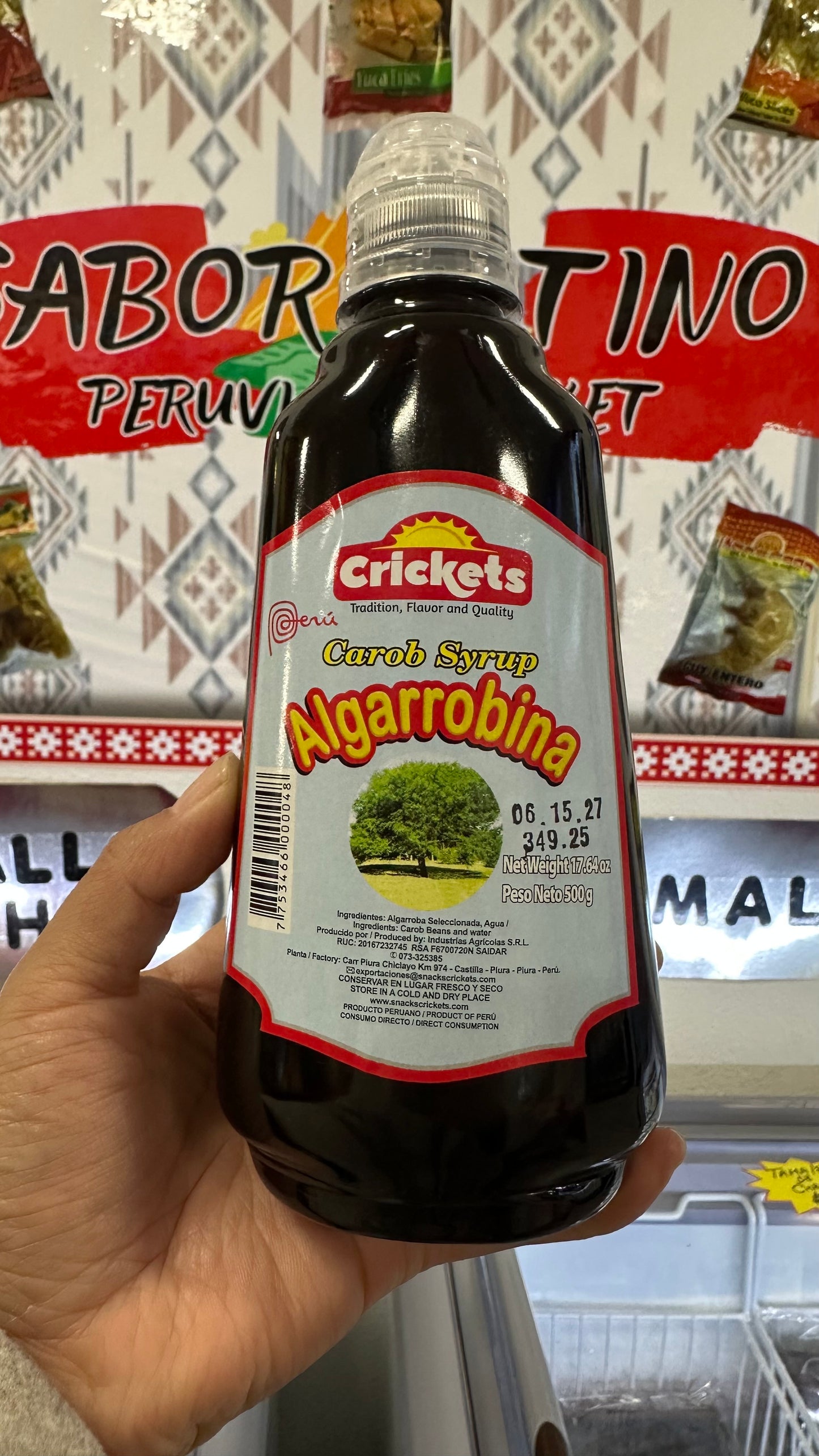 Algarrobina(500g) “Crickets”“Ordena directo 📲 818-339-8192 (no compras por la web)”