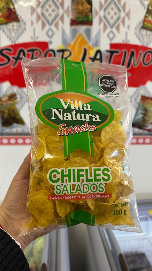 Chifles salados (150g) “Ordena directo 📲 818-339-8192 (no compras por la web)”