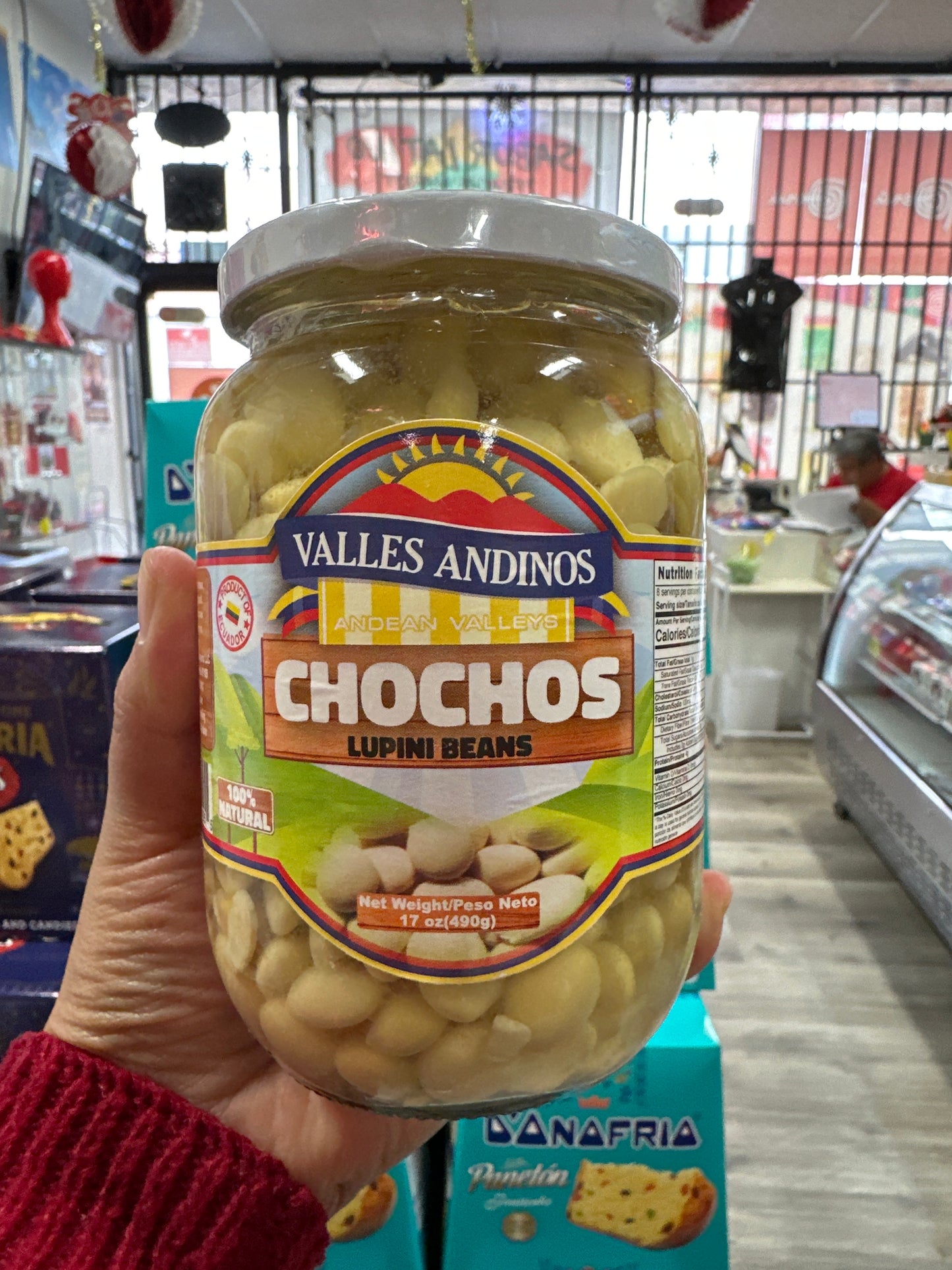 Chochos Lupino beans “Valle Andinos”(490g)