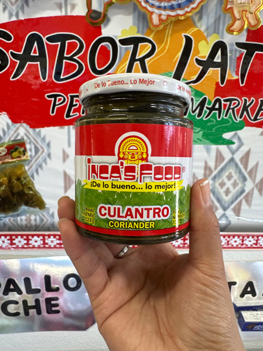 Culantro Pasta Inca’s food (212.6g) “Ordena directo 📲 818-339-8192 (no compras por la web)”