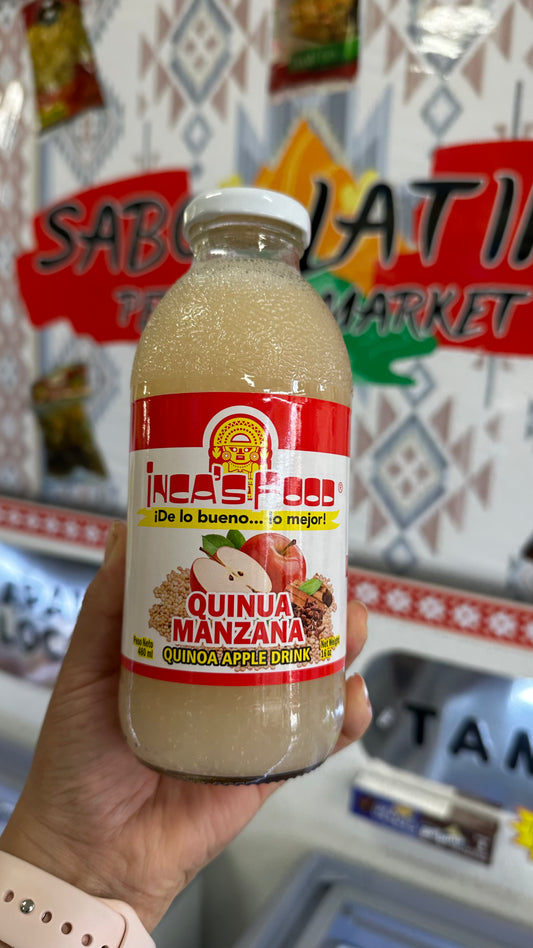 Quinua Manzana (16oz) Bebida “Ordena directo 📲 818-339-8192 (no compras por la web)”