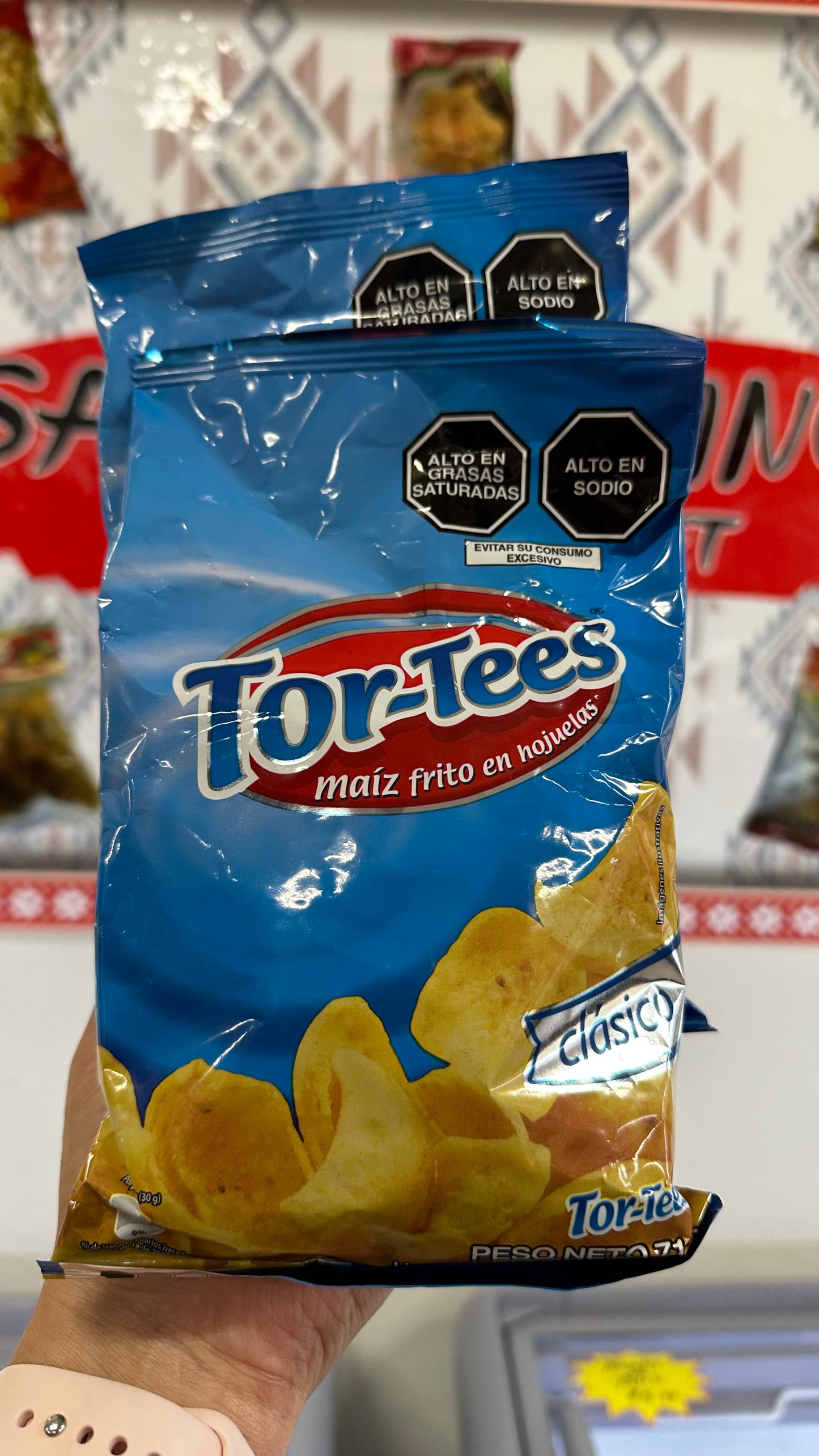 Tor-tees (71g) Maíz frito en Hojuelas “Ordena directo 📲 818-339-8192 (no compras por la web)”