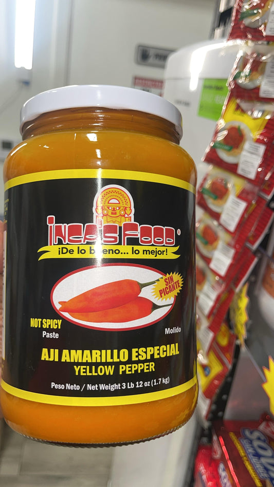 Incas Food Aji Amarillo “SIN PICANTE” 3L (1.7kg)